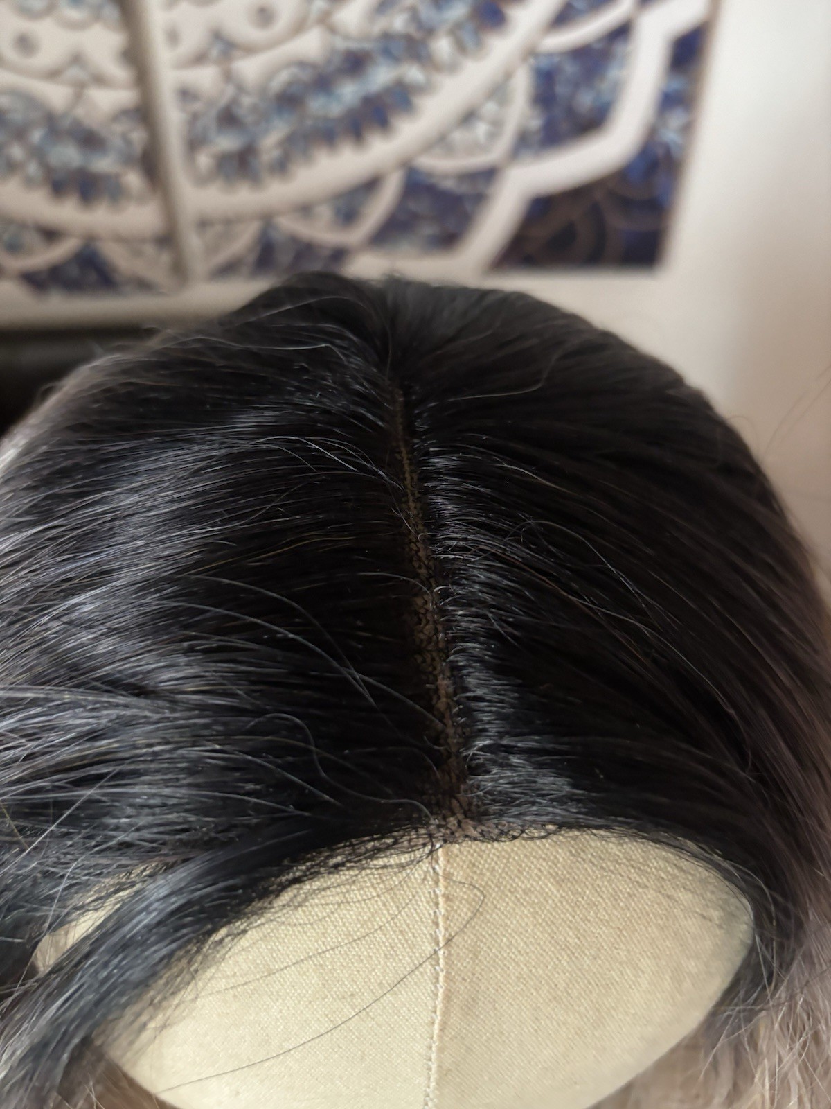 Small Lace Front T part Synthetic Lace Front Water Waves Blonde Wig