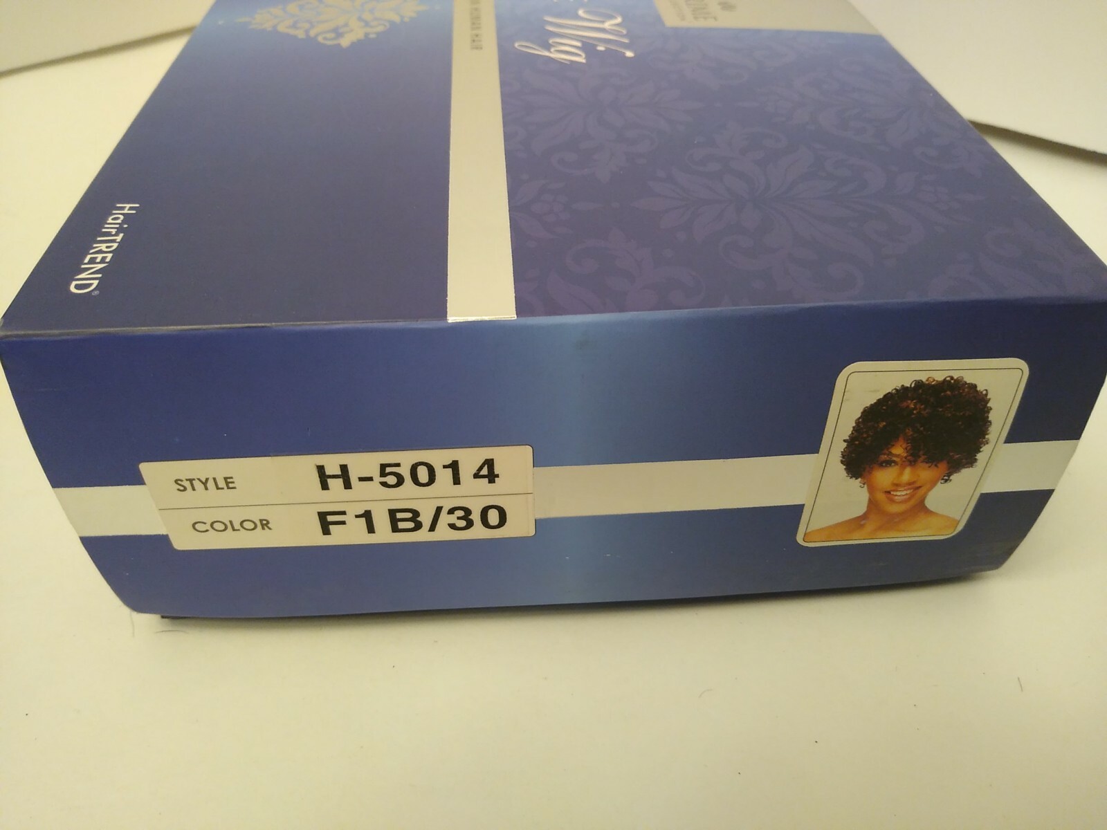 PRIME Human Hair Wig – Short w Tight Curls / H-5014 Color F1B/30 Hair Trend