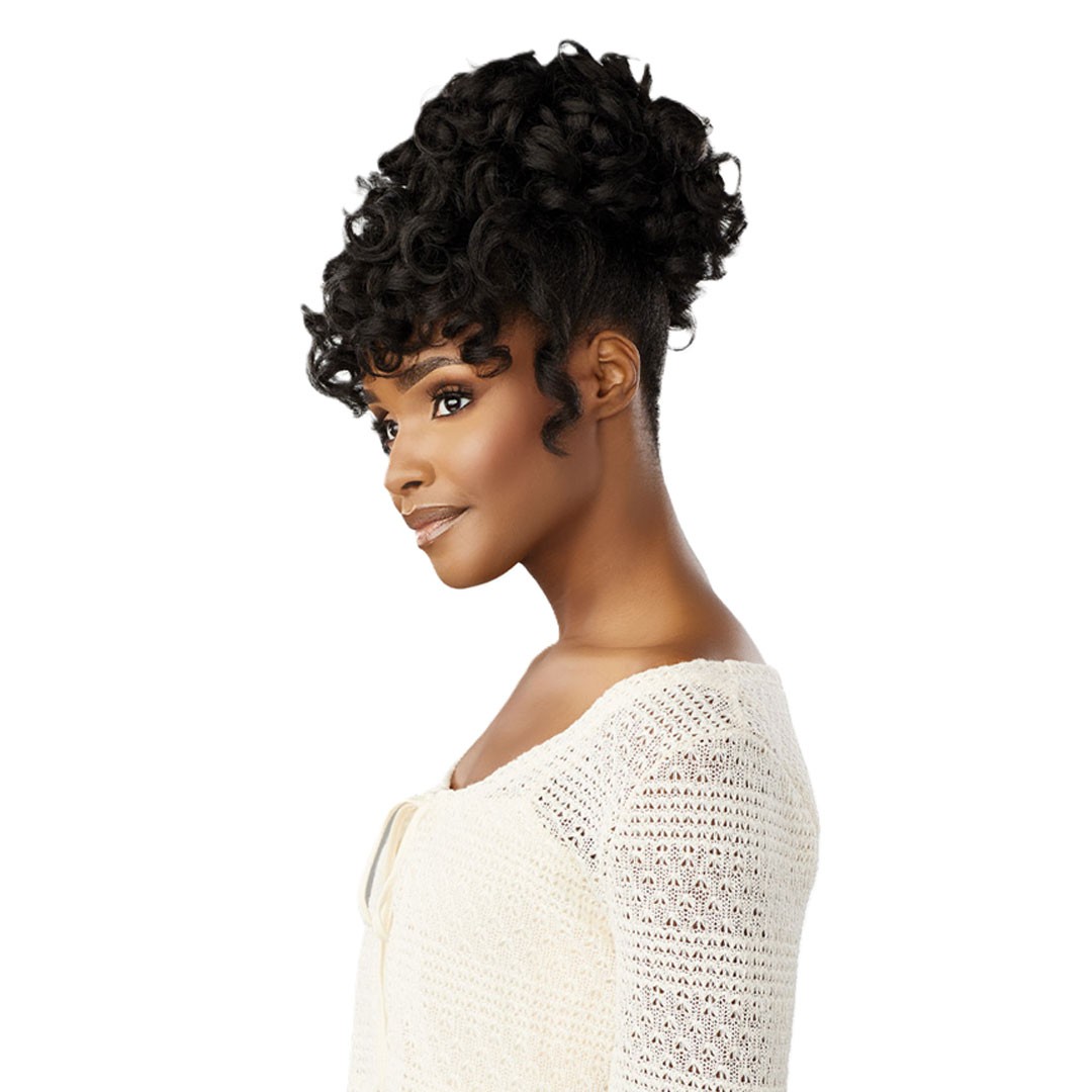 Sensationnel Synthetic Hair Wig Piece Hd Lace Parting Lulu Bun – Updo Unit 7