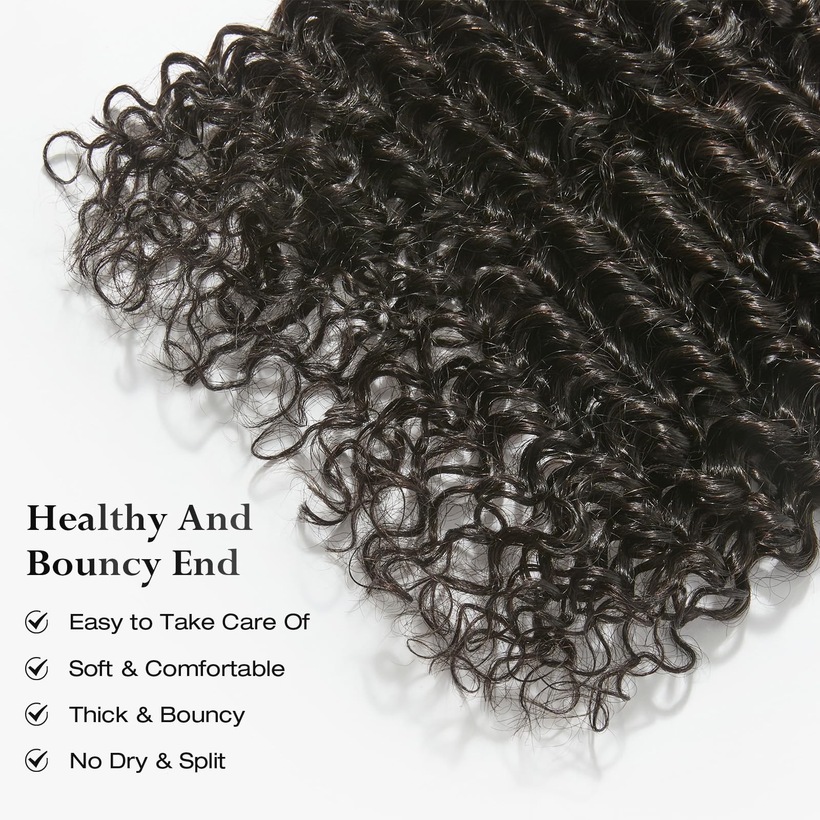 Ashine Human Hair Bundle Deep Curly Water Wave Unprocessed Cambodian Raw Hair