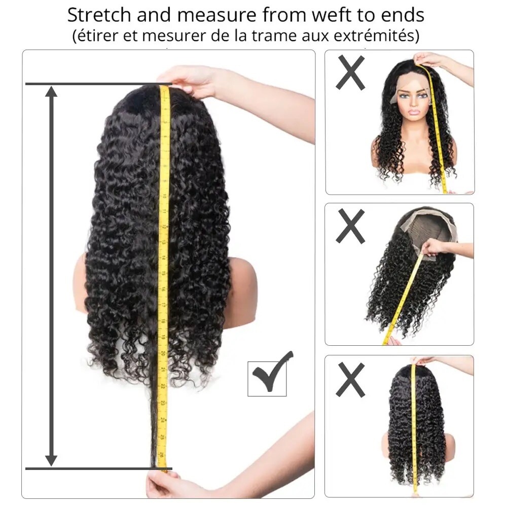 4×4 Unprocessed Virgin Human Lace Wig Brazilian