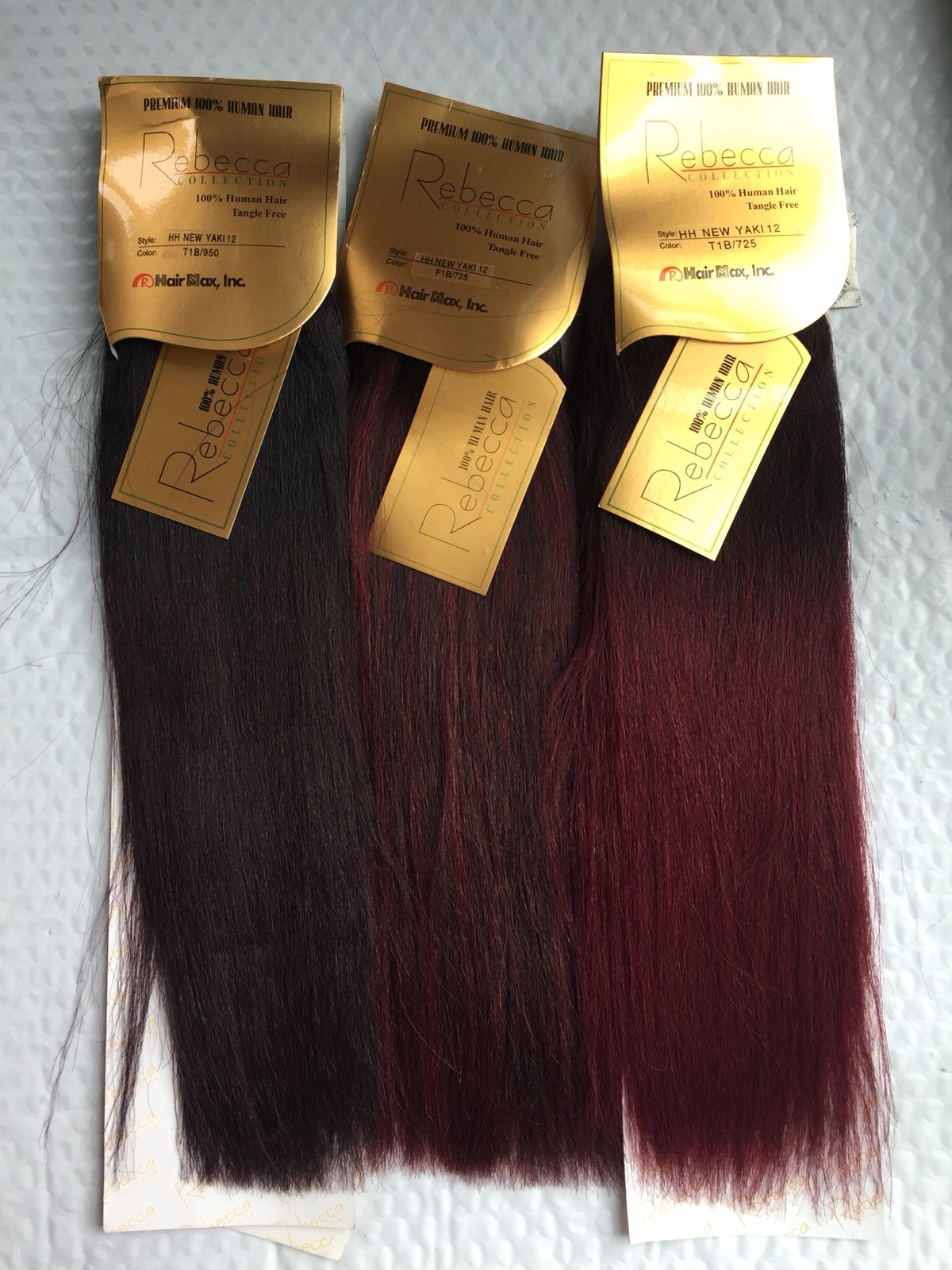 100% Human Hair For Weaving, 12″ Long Yaki Perm Style by Rebecca Collection!