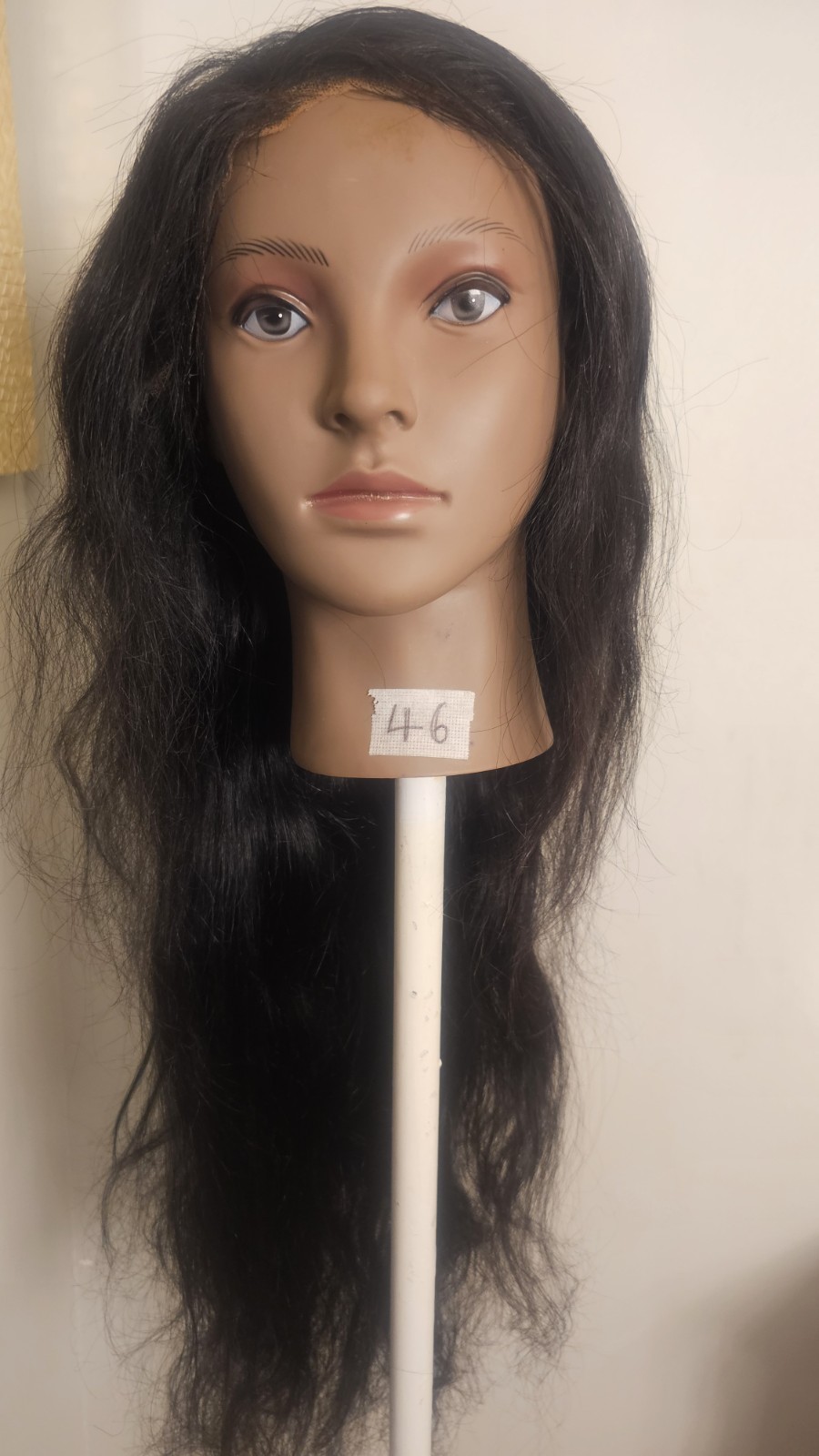 High Quality regular Top 26 to 28″ straight 100% Virgin Human Hair Lace Wig