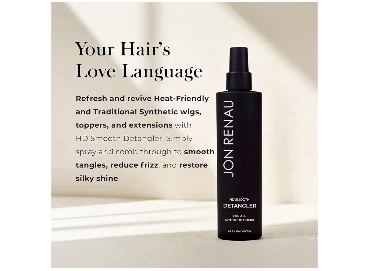 Jon Renau HD Smooth Detangler For All Synthetic Fibers 8.5 Fl Oz Fast Shipping￼