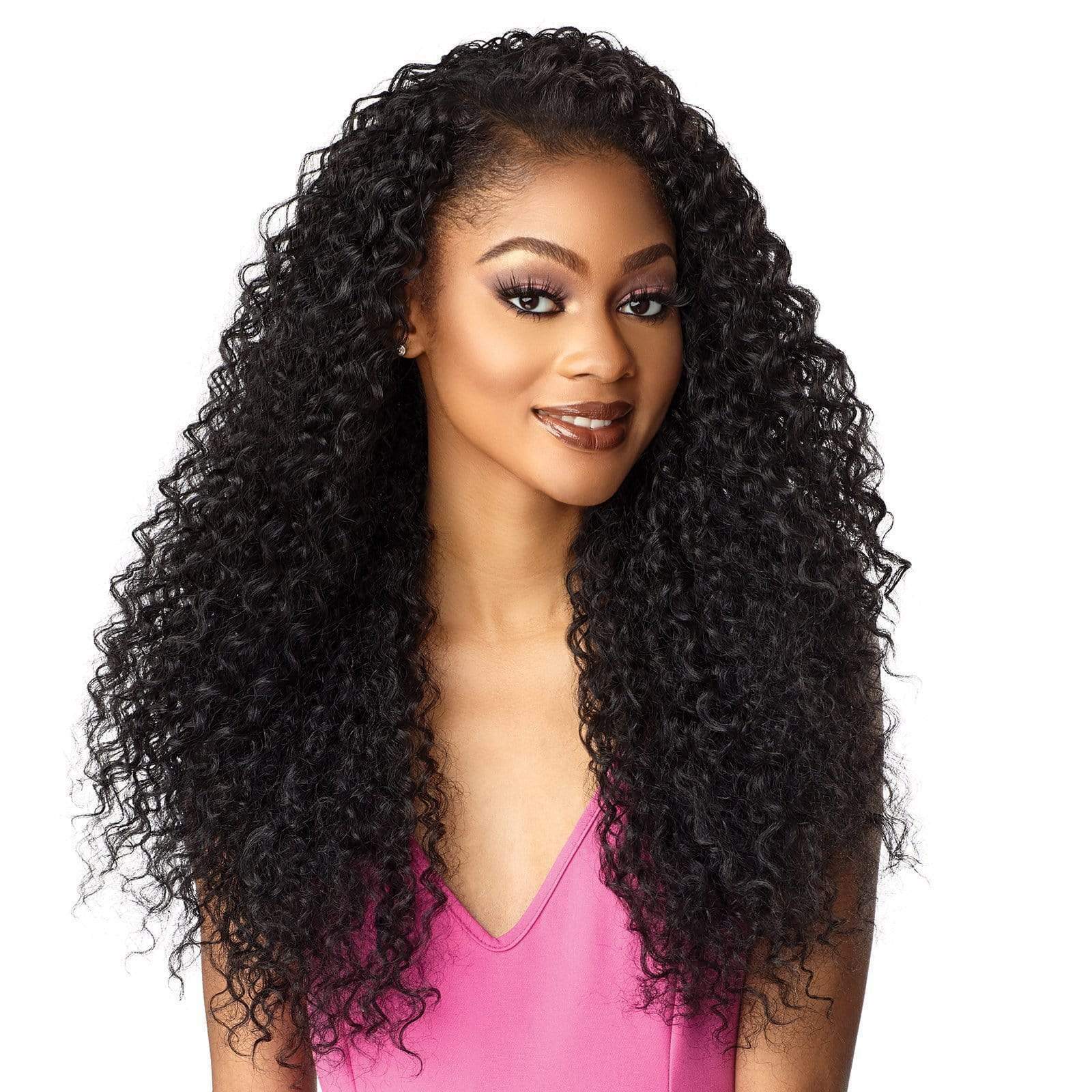 SENSATIONNEL INSTANT WEAVE SYNTHETIC HALF WIG WITH DRAWSTRING CAP – IWD 005