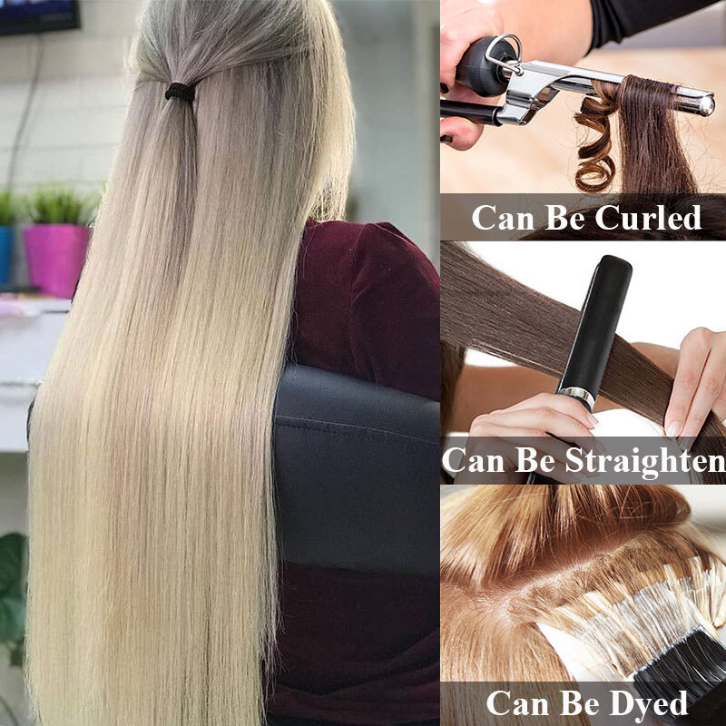 200 Strands I Tip Stick Pre-bonded Keratin 100% Remy Human Hair Extensions THICK