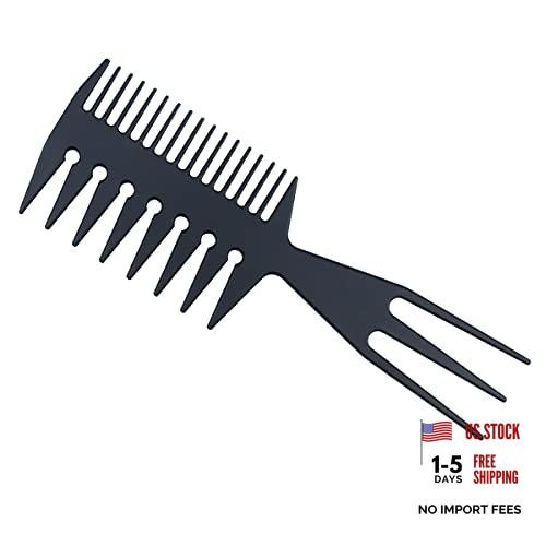 3 in 1 Fish Tail Bone Extensions – Slicked-Back Combs – Detangling