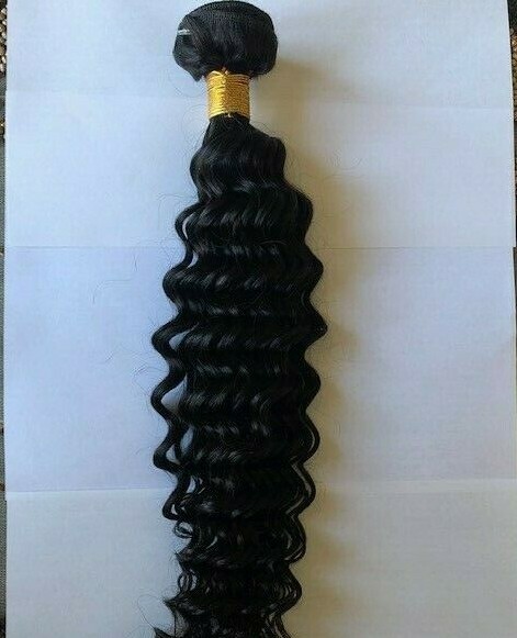 100% Brazilian virgin Human Hair Jerry Curly Sew-In (3-Pack) 22″ – 400GM per Set
