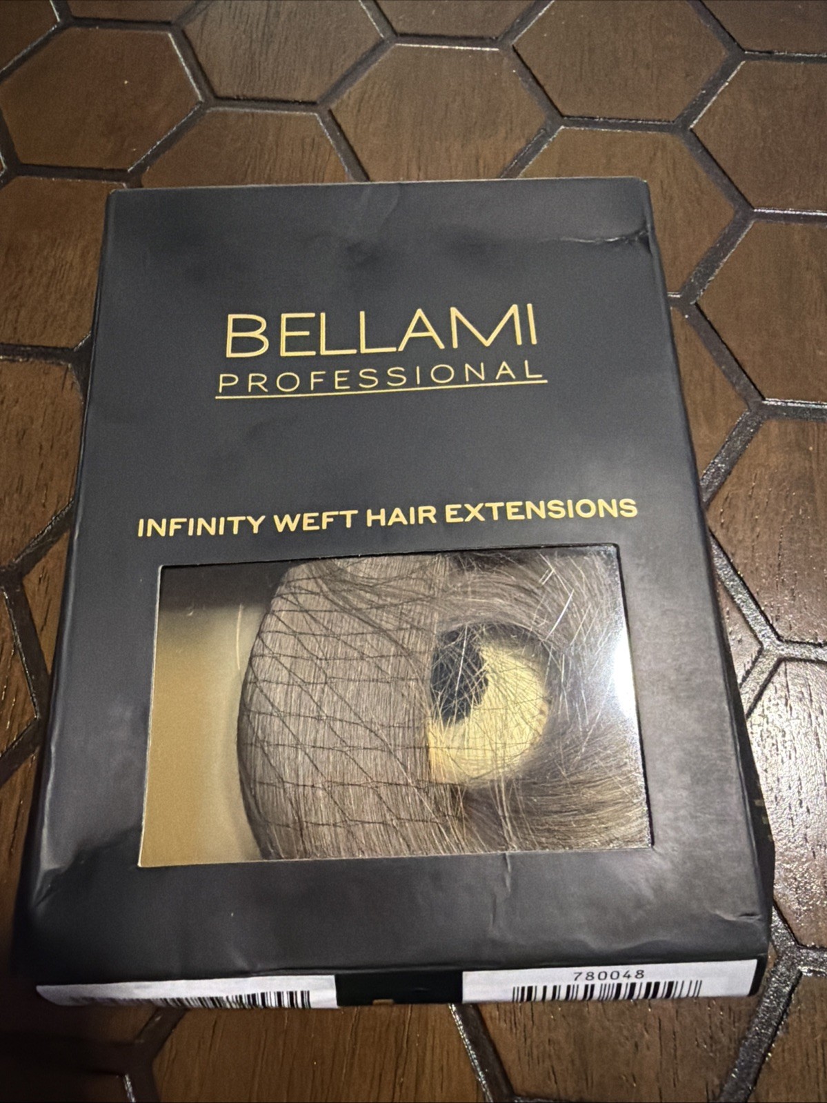 BELLAMI INFINITY WEFT HAIR EXTENSIONS 16in 60g Cool Mocachinno Brown White Blond
