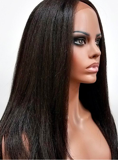 Modu Anytime Synthetic Straight Coarse Yaky Texture SS 225 Lace Front Wig