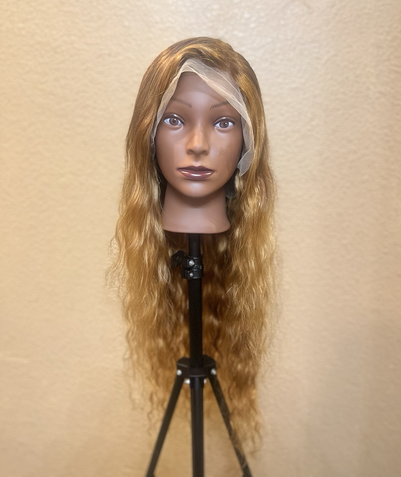 NEW 28” 13×4 Human Hair Lace Front Wig | Honey Blonde Ombre (4/27) Body Wave