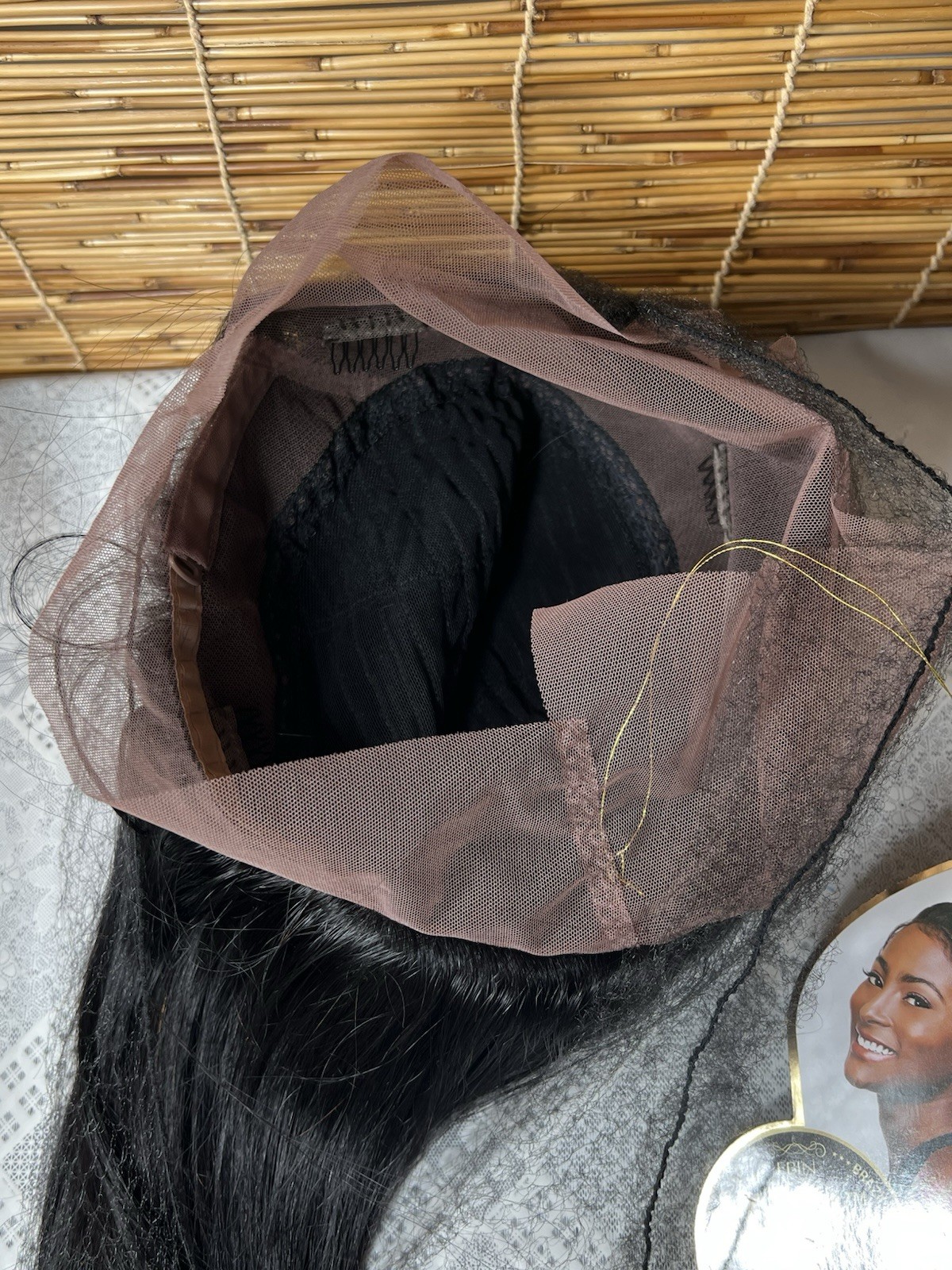 Ebin New York 18″ Brazilian Silky 360 Full Lace Wig 100% Virgin Human Black Natu