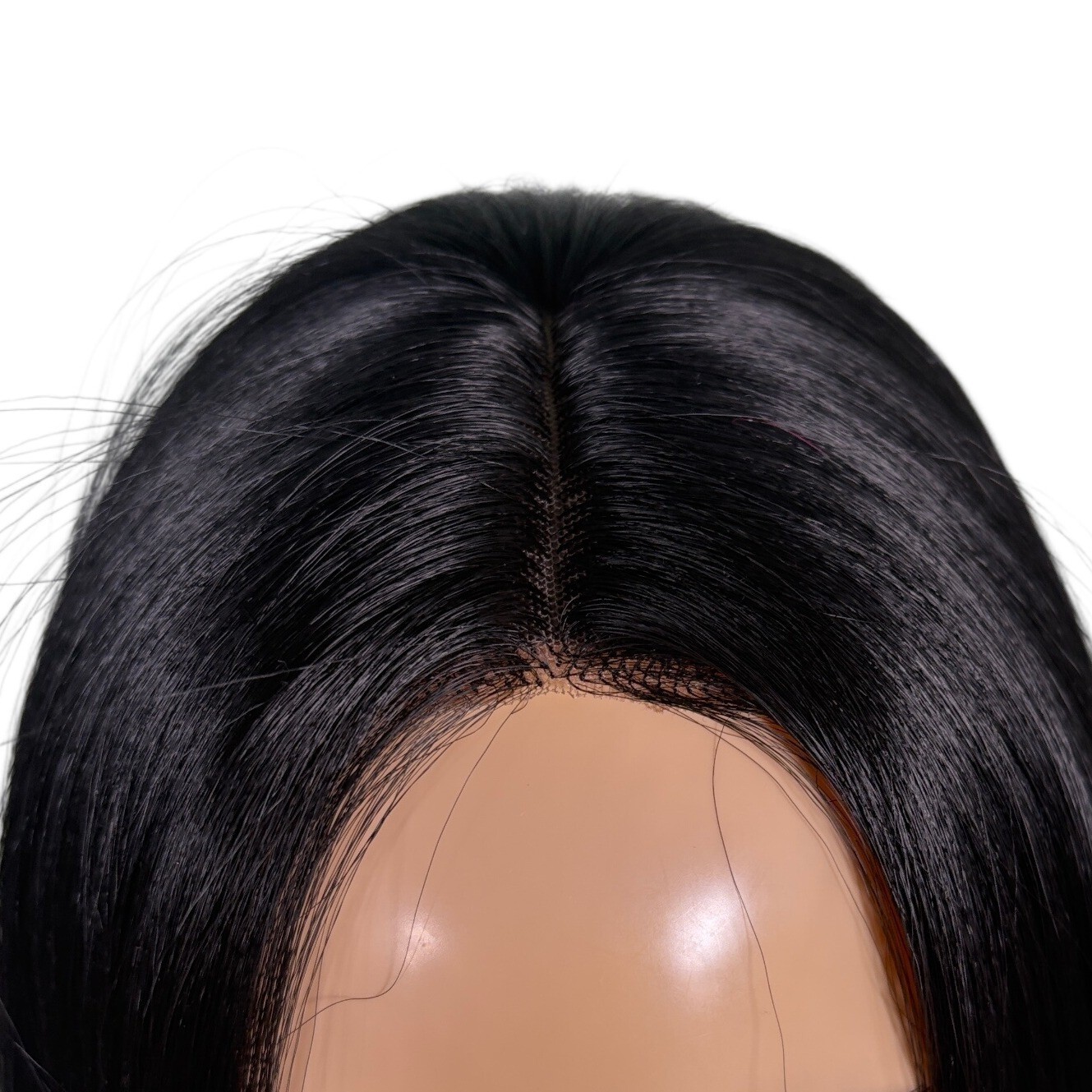 Classic Black Bob Wig Synthetic Natural Looking Full Cap