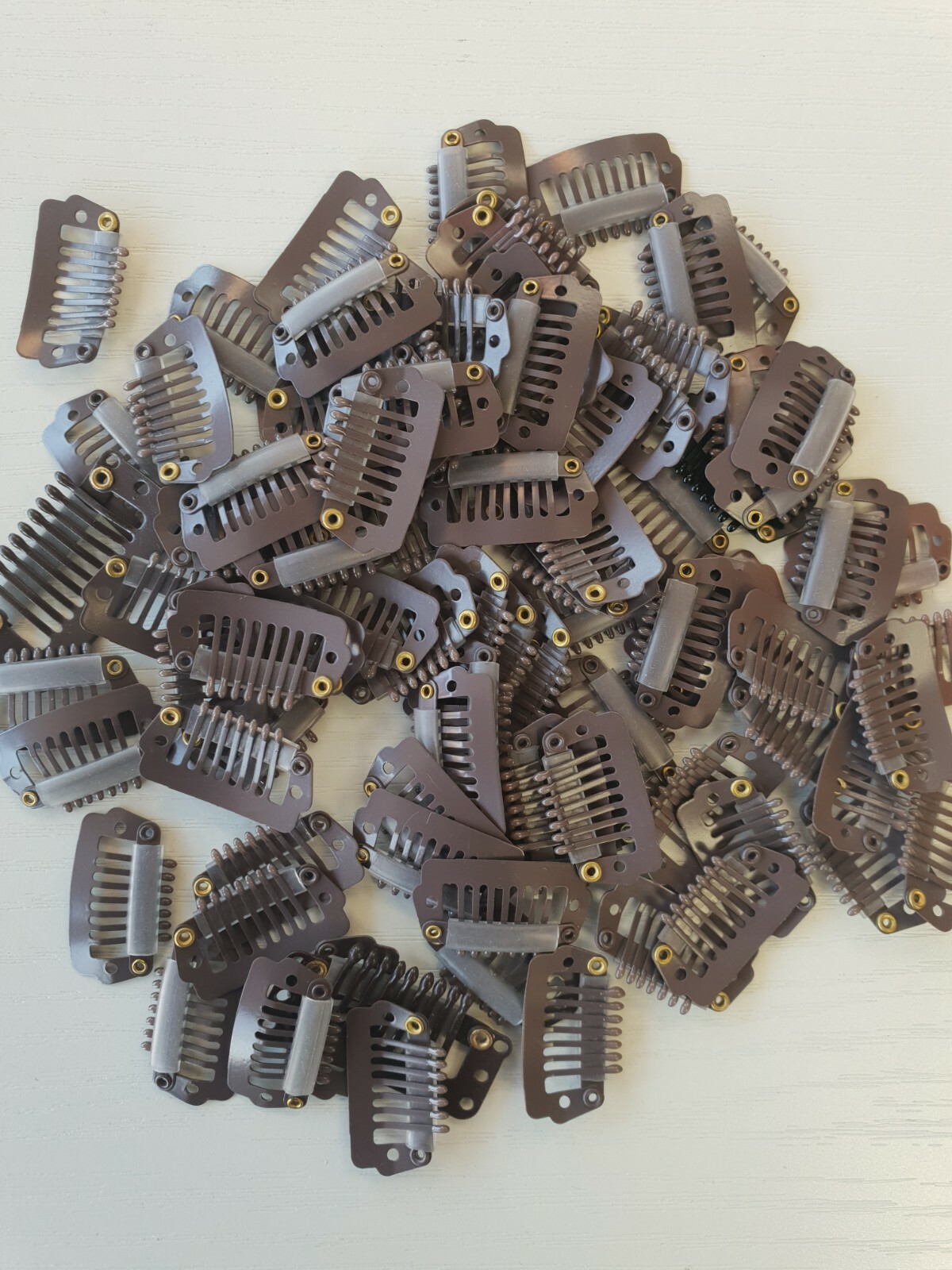 10PCS/100PCS Strong Snap Clips for Clip in Human Hair Extensions Clip MORE COLOR