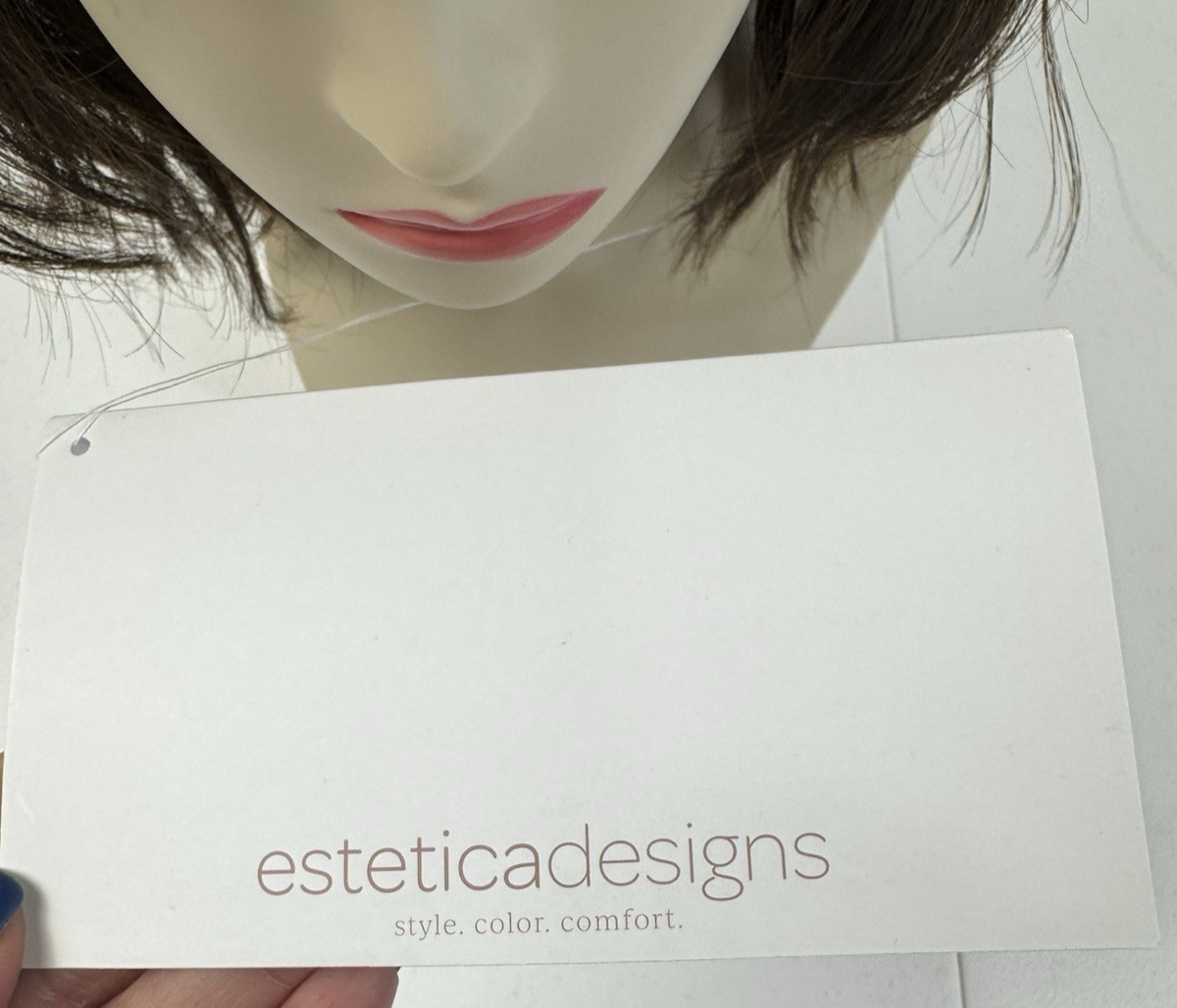 Jones Wig by Estetica in R6/28F Chestnut Brown with Red Frost – Casual Style NEW