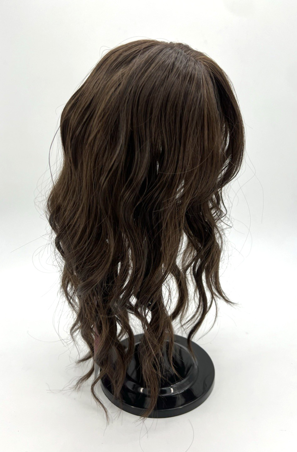 Soft Brown 16in Curly Women Premium Hair Topper