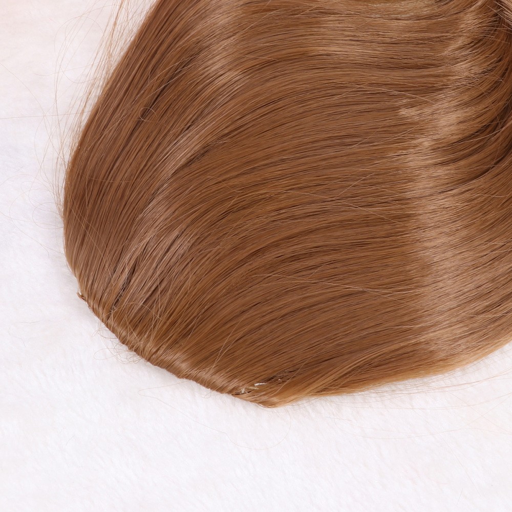 High Temperature Synthetic Fiber Clip in Bangs Front Hair Fringe Hair Extensions