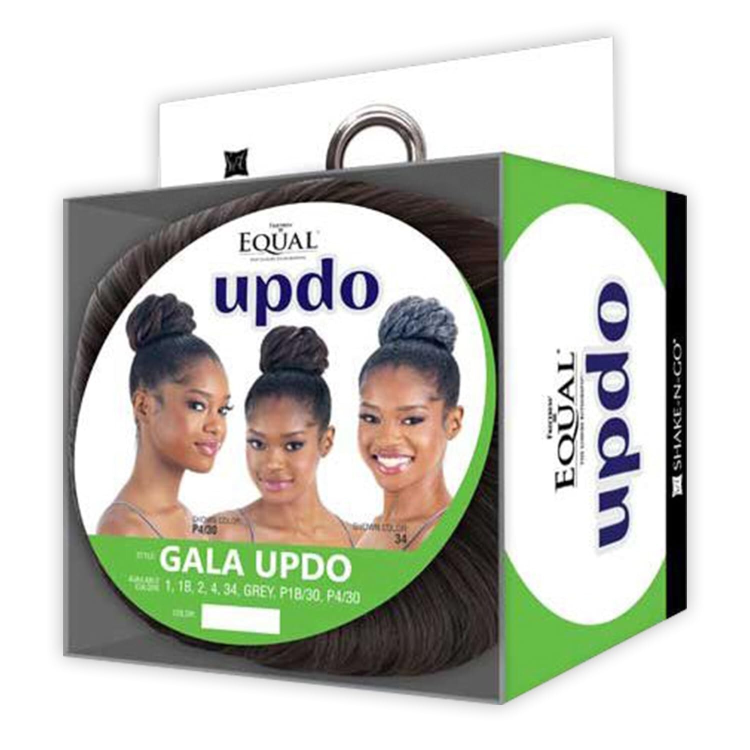 FreeTress Equal Updo Gala Updo (Off Black 1B)