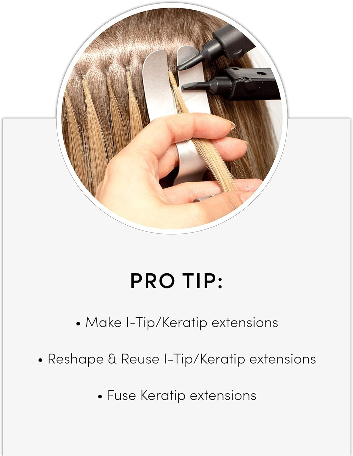 Pro Fusion Tool by The Hair Shop – Keratin Melting Connector Machine for Hair…