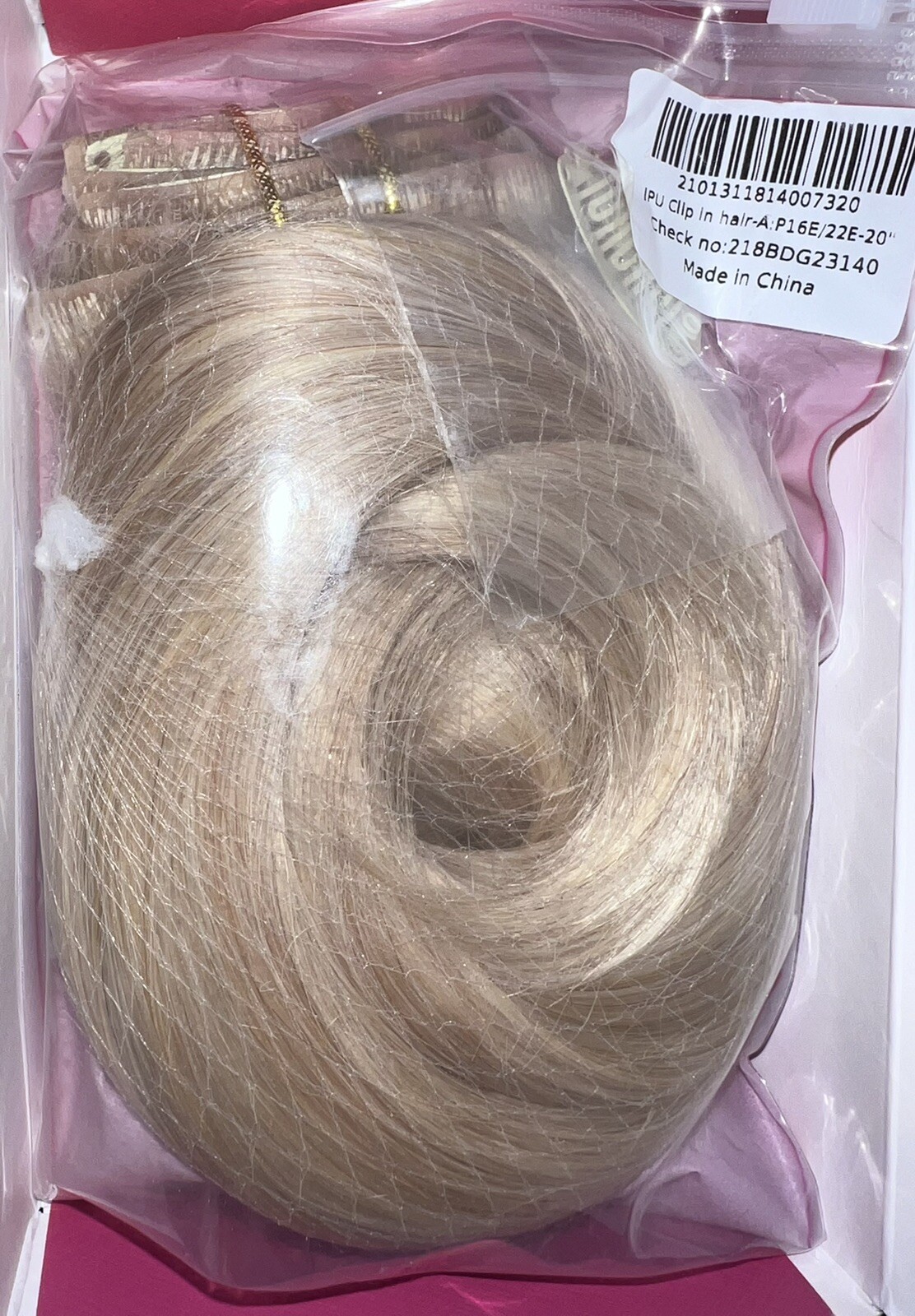 WENNALIFE Invisi Edge Clip in Hair Extensions Real Human Hair, 20 In, 150g