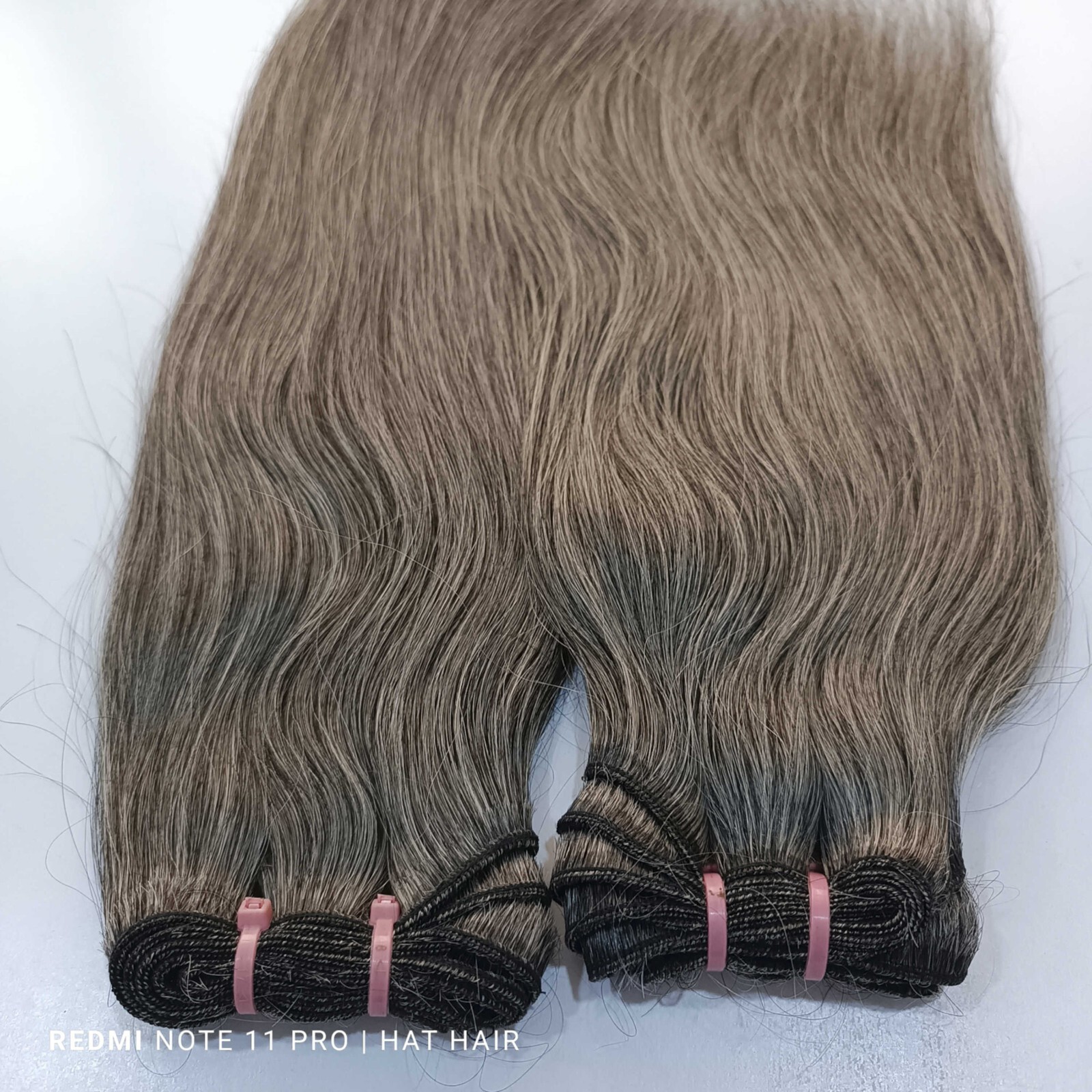 3 Bundle deal Grey salt and pepper human hair extensions natural Straight hair