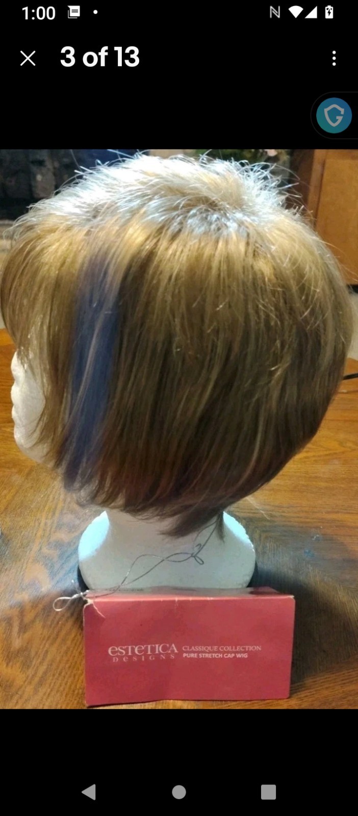 Estetica Designs Wig R14/26H Golden Wheat Blonde New Attached Tag No Box