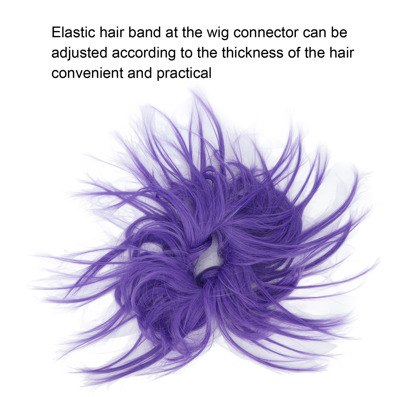 Fashionable Messy Bun Hairpiece Synthetic Ponytail Hairpieces Updo Hair Bun For