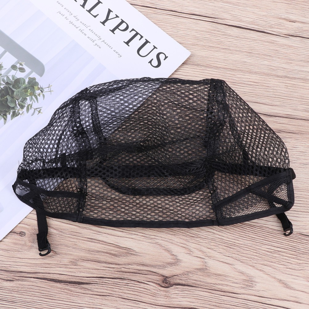 Black Breathable Nylon Wig Hairnet Soft Stretchy Cap Comfortable to Wear