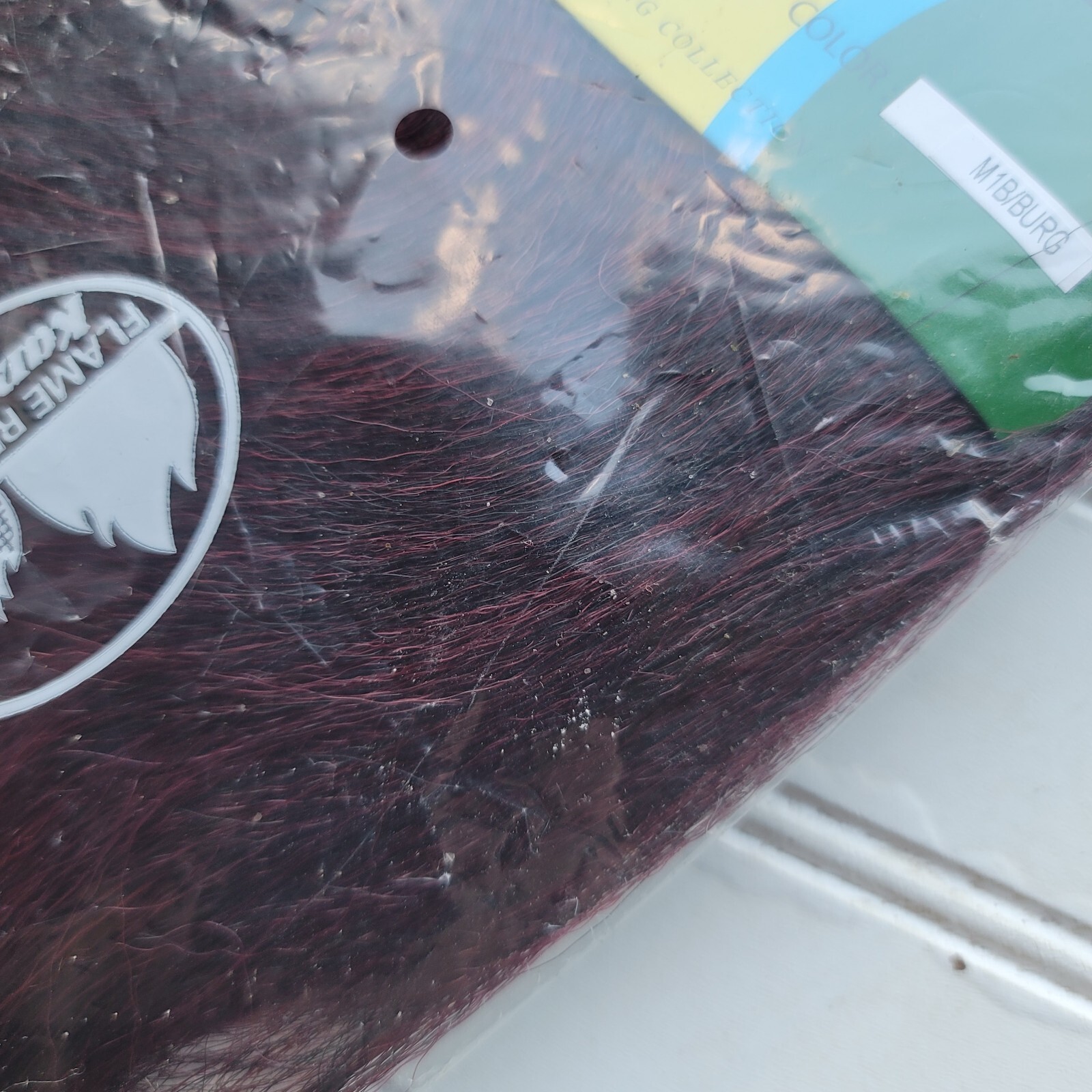 Kanekalon Braid Hair Soul Sisters Yaky Perm Hand 100% Color M1b BURGUNDY