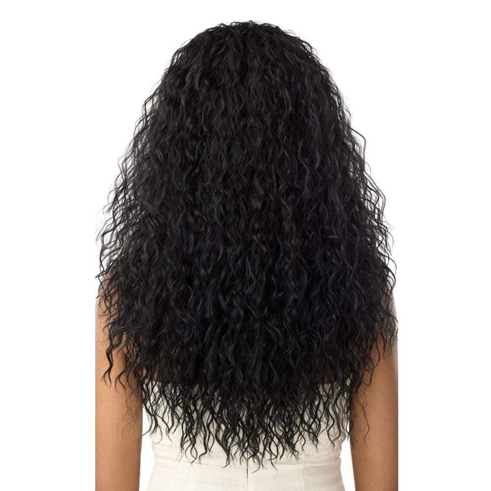 OUTRE QUICK WEAVE WET & WAVY HALF WIG BEACH CURL 24″