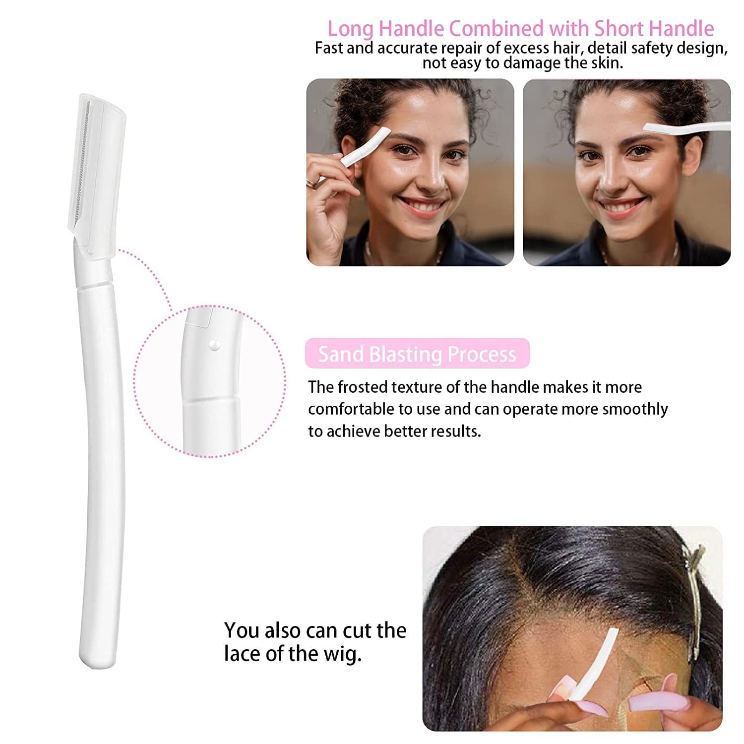 Wig Accessory Kit with Glue, Remover, Caps, Hair Wax Stick & Edge Control