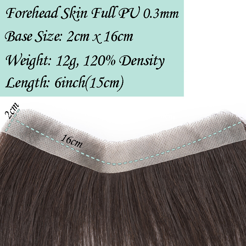 Mens Toupee 100% Remy Human Hair Frontal Receding Hairline Hairpiece Replacement