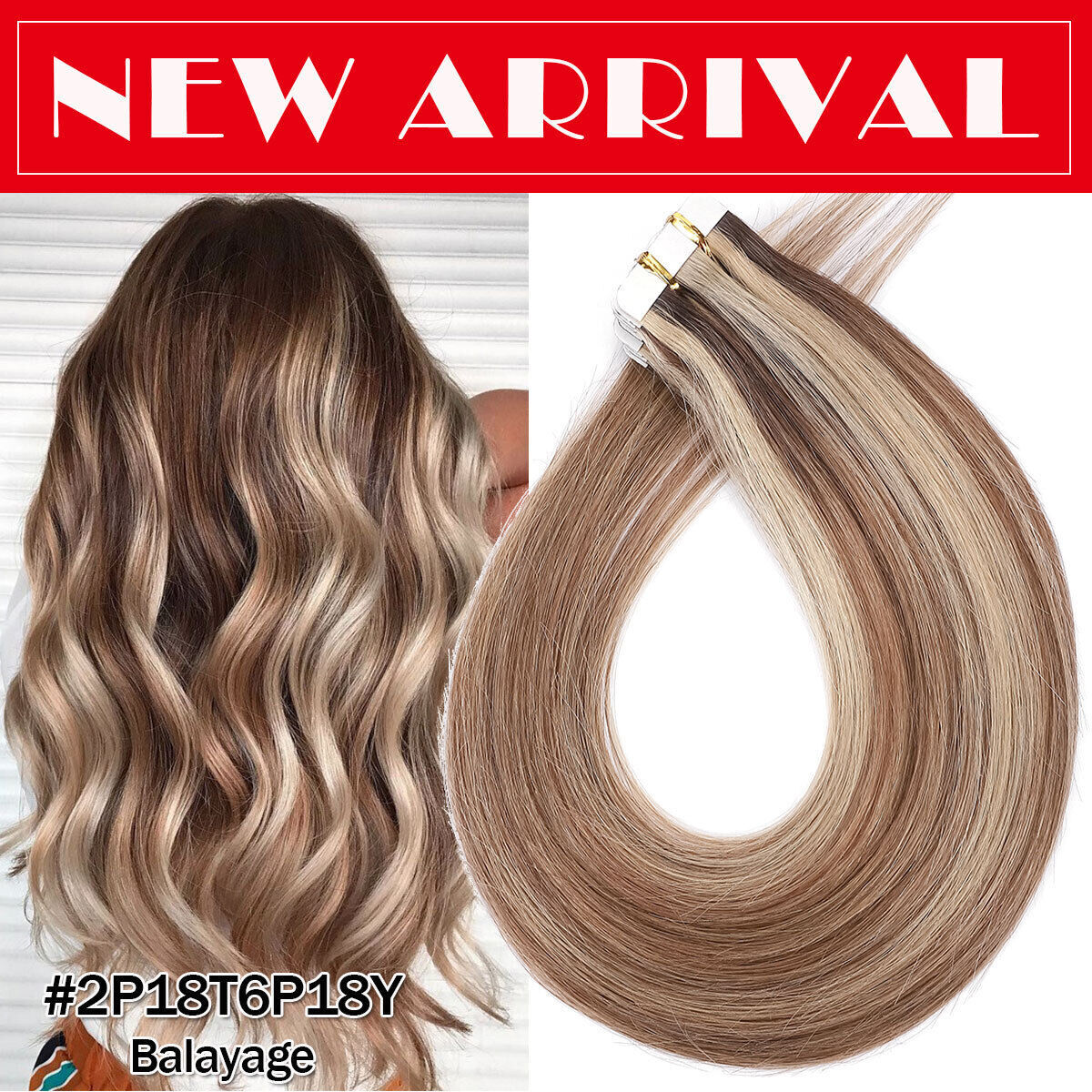 Invisible Tape In Russian Remy Thick Human Hair Extensions Skin Weft Straight US