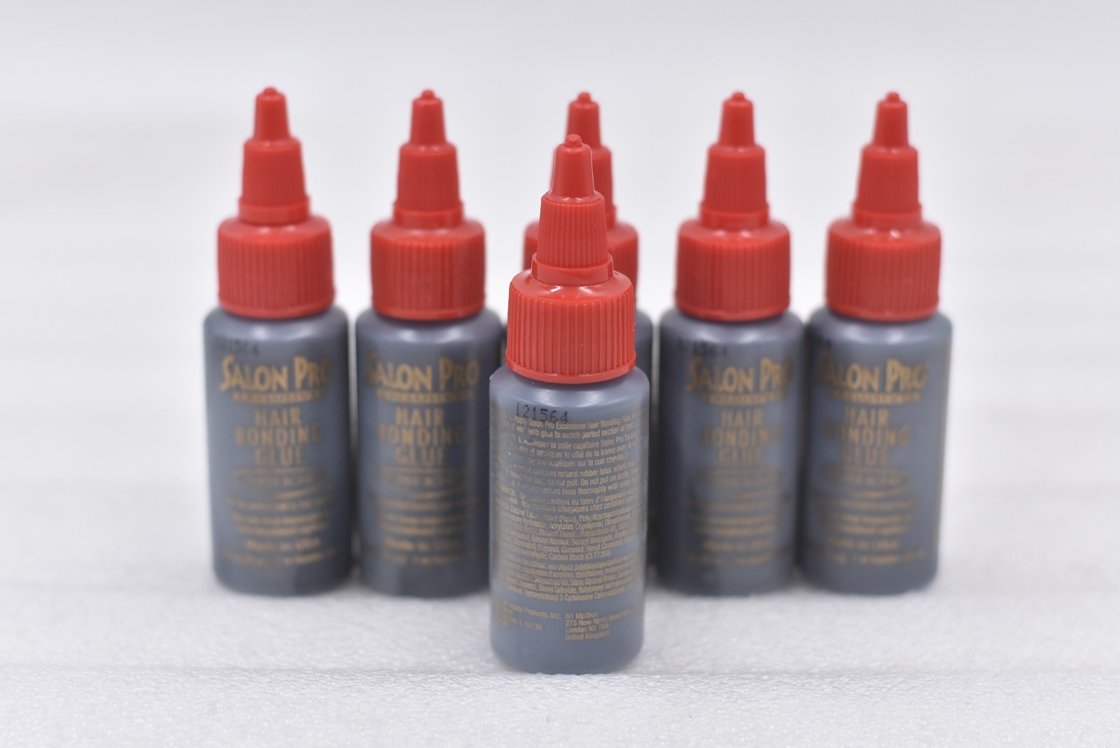 Lot of 6 Salon Pro Exclusive Hair Bonding Glue Super Bond – 1oz