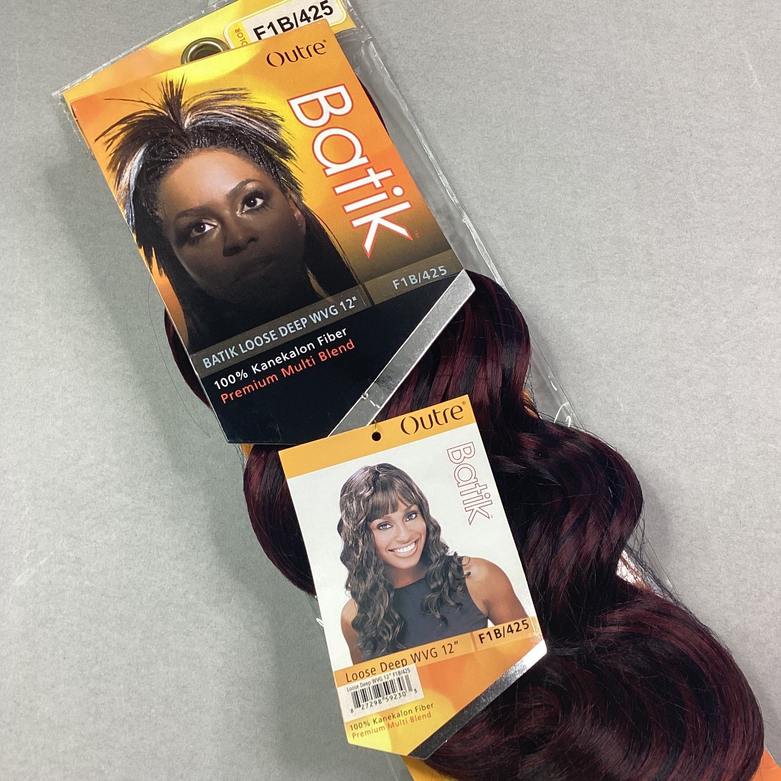 Outre Batik Loose Deep WVG Hair Extensions 12″ F1B/425 Kanekalon Fiber