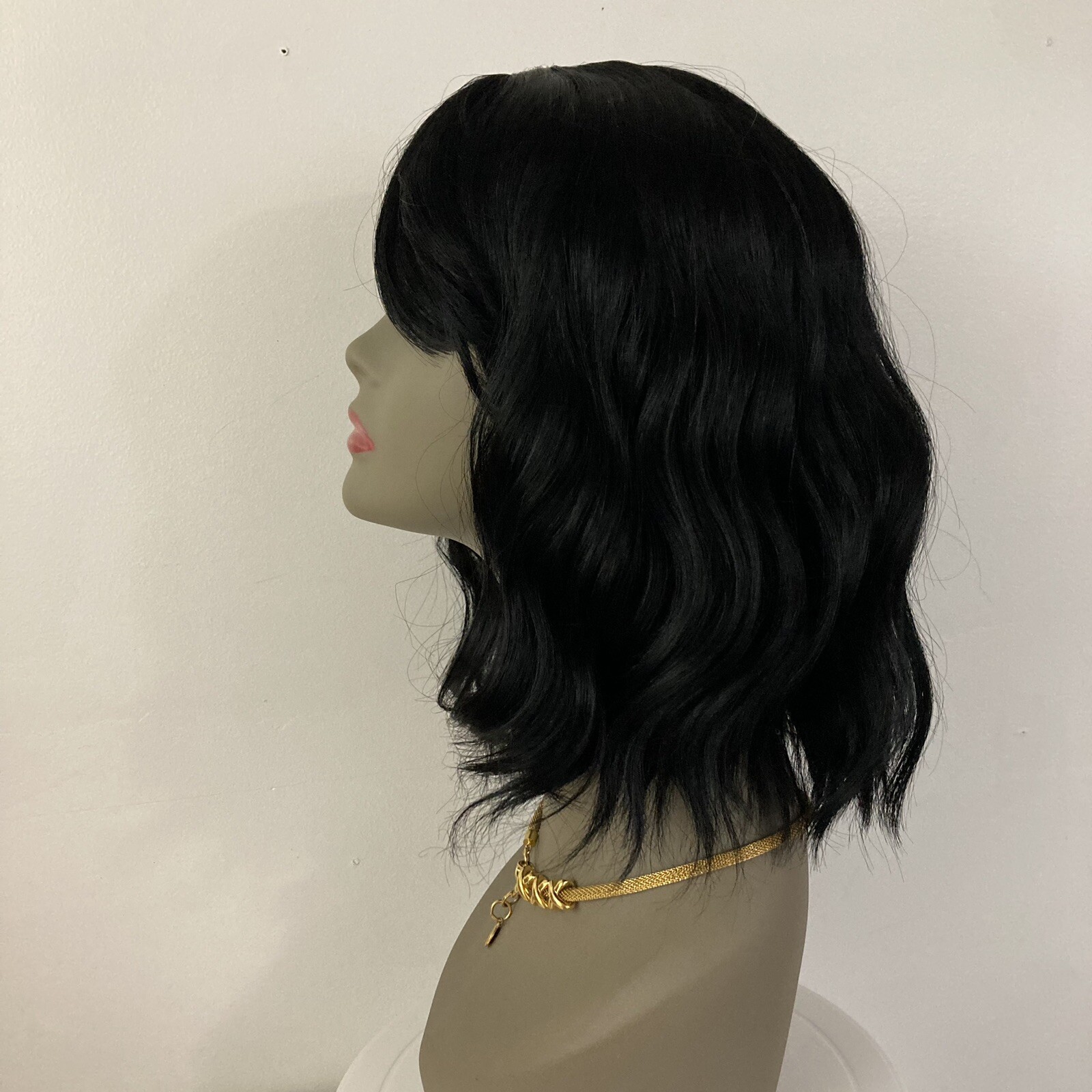 WIG.(NO00433) 13 inch . adjustable elastic band.