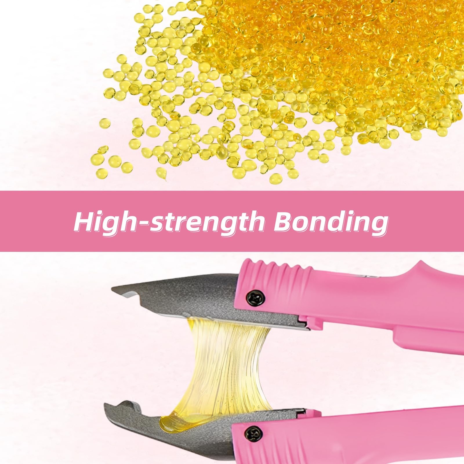 Vlasy Keratin Glue for Hair Extensions,Keratin Beads Glue Tips Granules,Ktip …