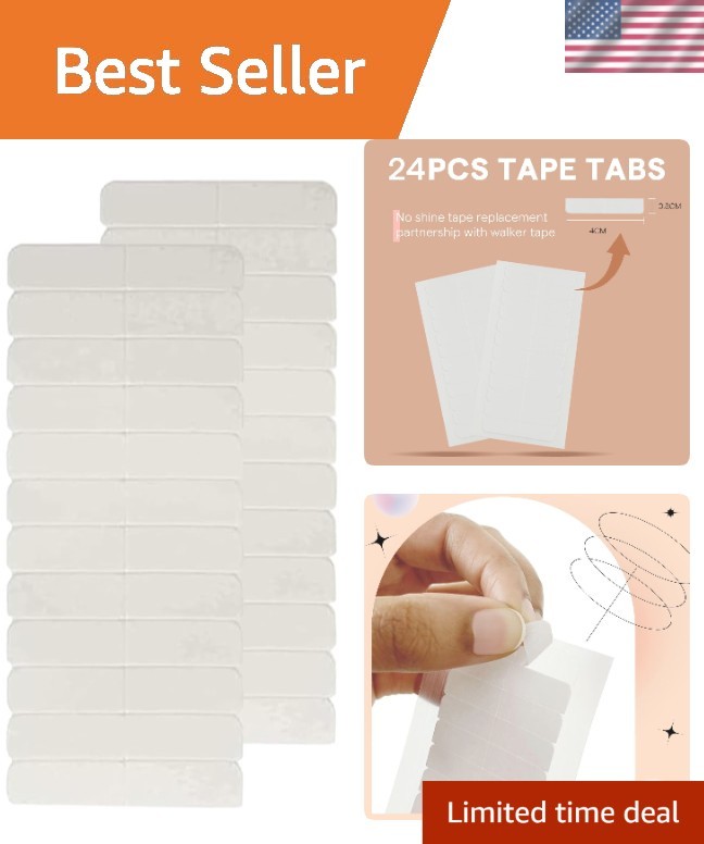 Durable Tape for Hair Extensions – Pre-Cut Strips, Ideal for Active Lifestyles