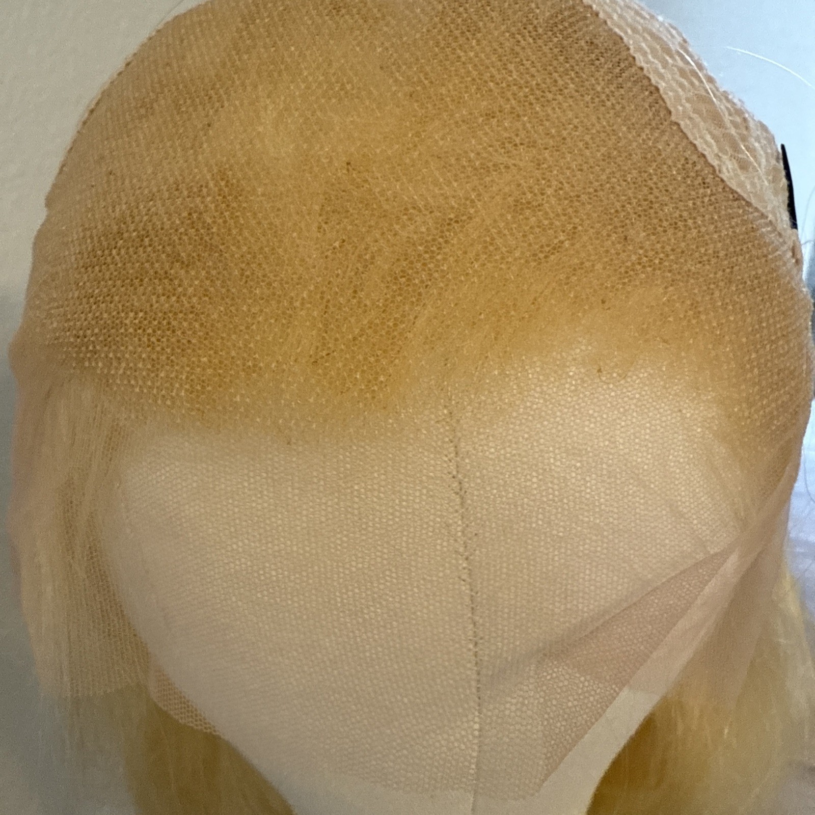 Human Hair Wig | 22” Light| Golden Blonde Highlight’s Lace Cap Hard No Tags 47
