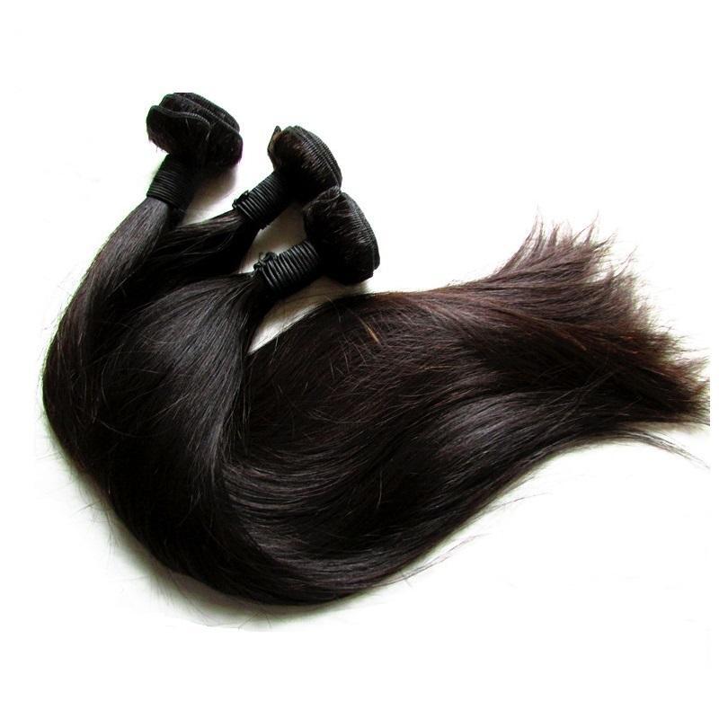 1/2/3/4/5BUNDLE CAMBODIAN VIRGIN HUMAN HAIR NATURAL COLOUR STRAIGHT 12A FASTSHIP