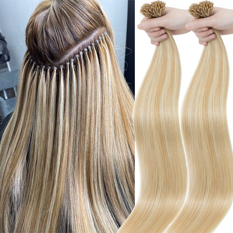 CLEARANCE I Tip Stick Extensions 100% Human Real Remy Hair Extensions 200Strands