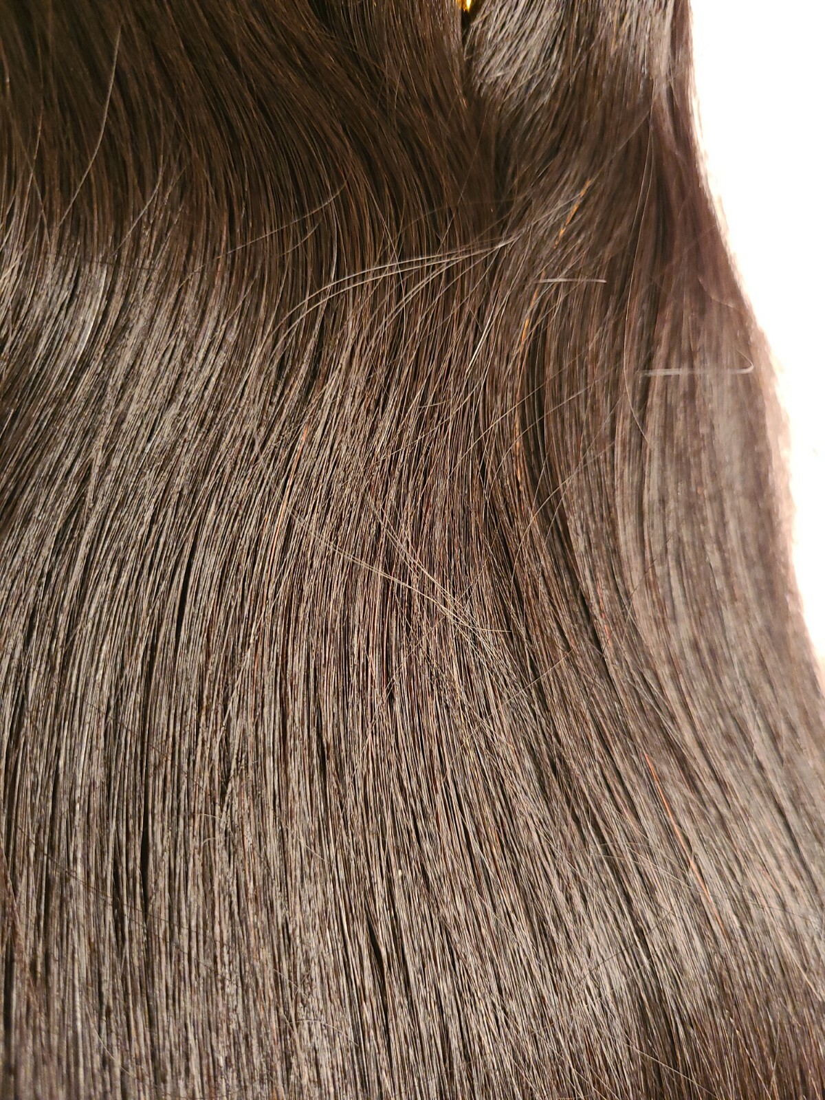 Human Hair 14″ Silky Straight #1B-( VIRGIN) Hair Bundle Made In INDONESIA