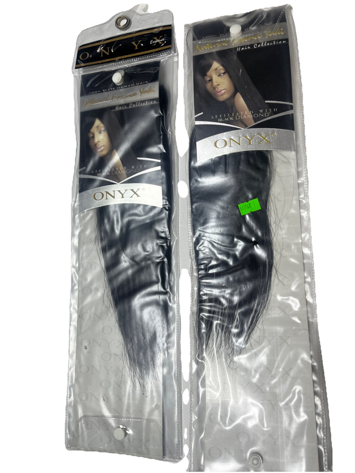 ONYX REMI Black Diamond 100% Human Hair Yaki Weave Extension 10″ & 12″ Ethnic