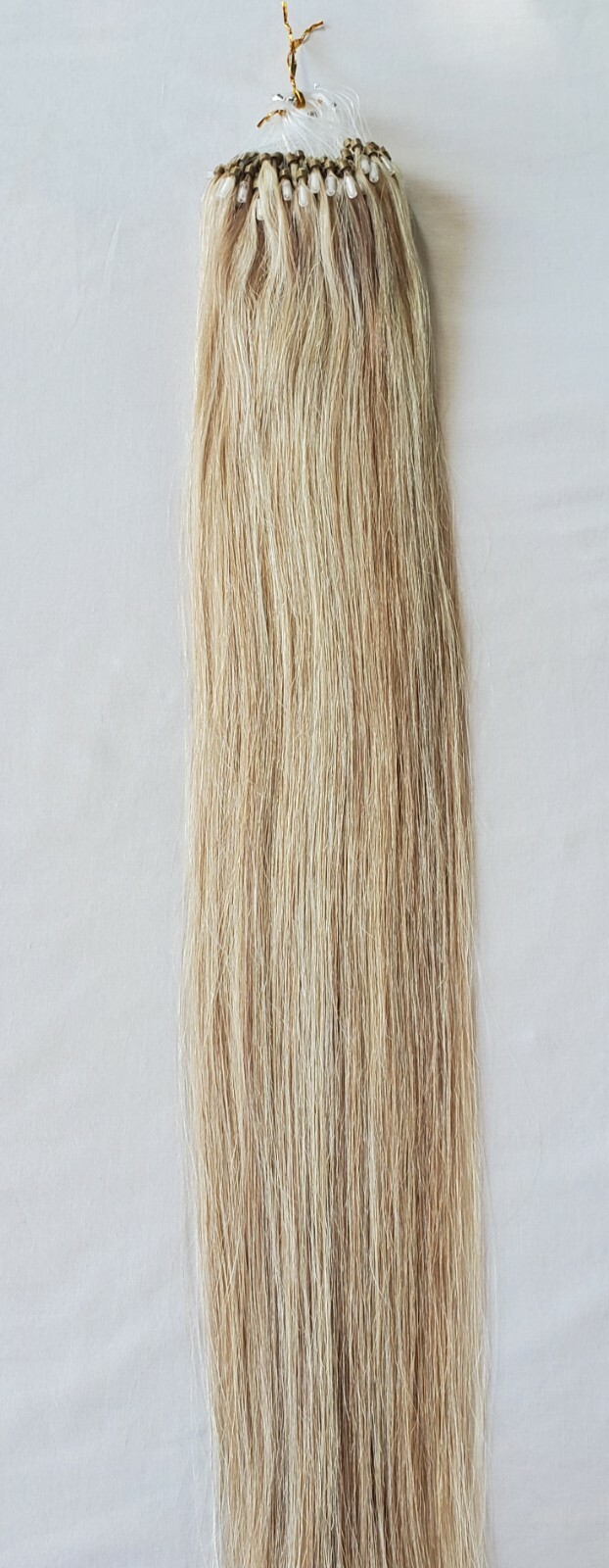 18″, 22″ 100g,100S ,Micro Loop Rings Beads Tipped Human Hair Extensions #18/613