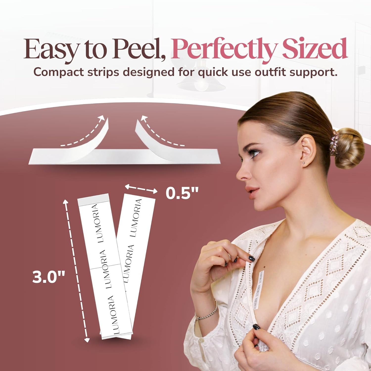 Double Sided Tape for Clothes & Fashion | Body Tape For Skin & Clothing Tape