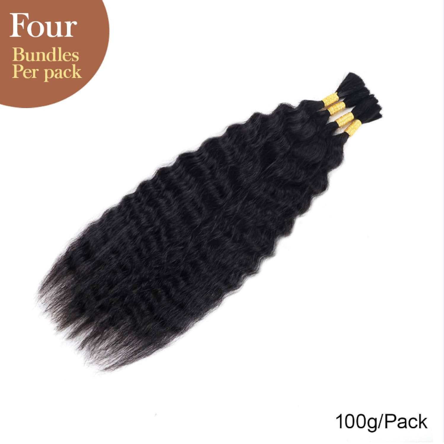 Wet and Wavy Human Braiding Hair Super Wave Bulk Human Hair for Braiding No Weft