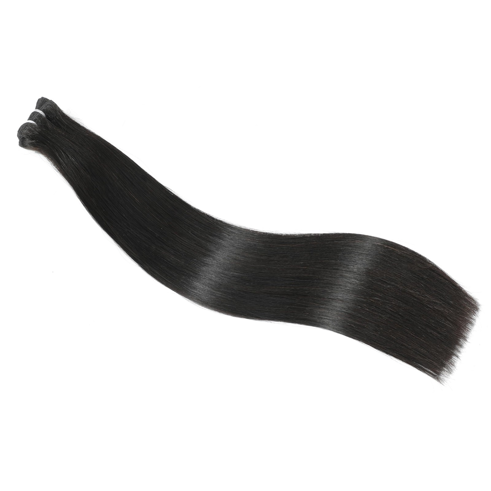 Liang Dian 20 Inch Raw Human Hair Bundles Natural Black 2 Bundles 15A Cambodian