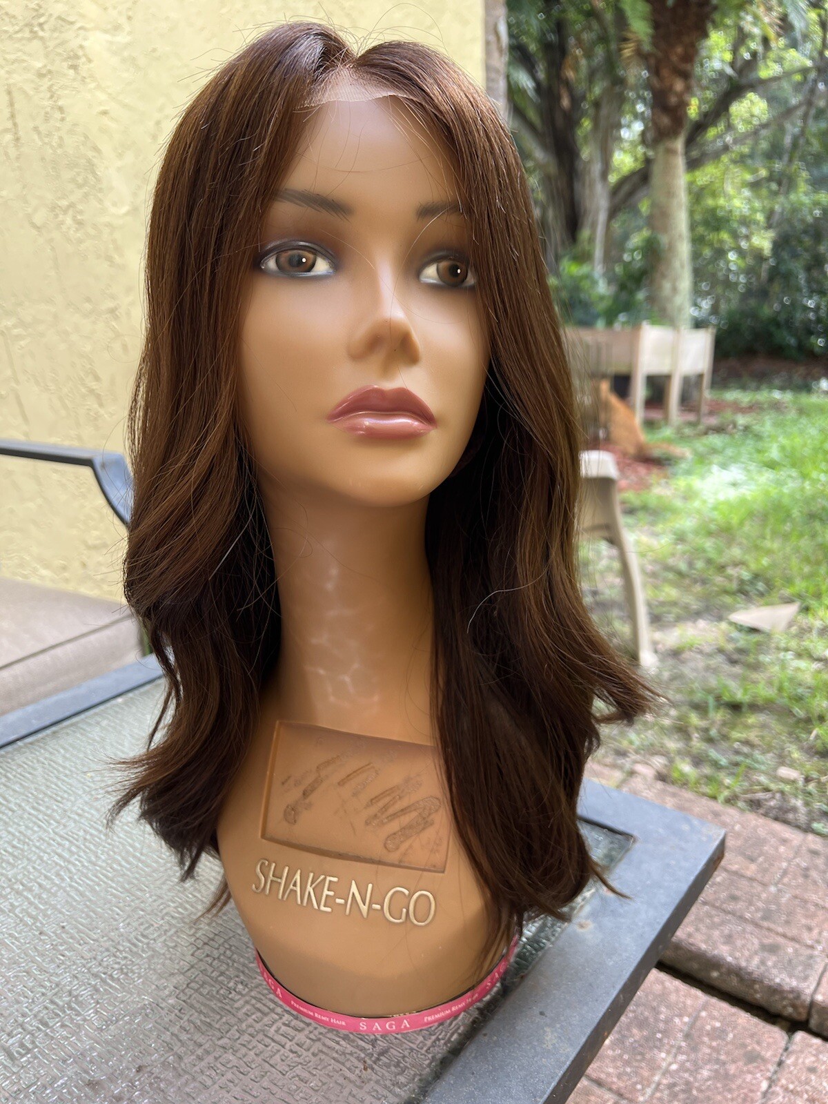 NWT Gardeaux Wigs Deluxe Lace Top ( Medium/small ) Human Hair Wig