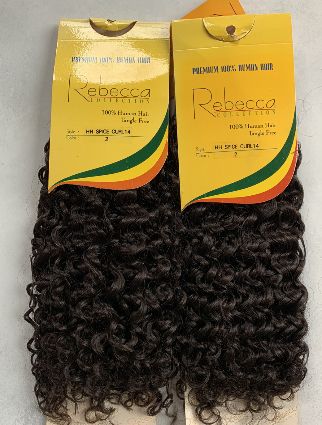 100% Human Hair for weaving by Rebecca, Spice Curl 2-Pack Bundle Deal, #2