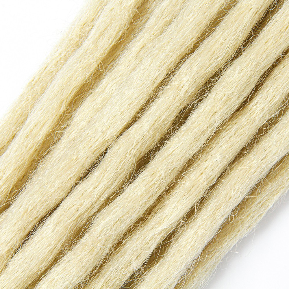 25PCS Handmade Dreadlocks Extension SE Dreads Reggae Dreadlocks Pre-looped Braid
